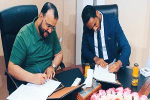 التوقيع على عقد اشراف  مشروع جسر غرير بمدينة المكلا محافظة حضرموت