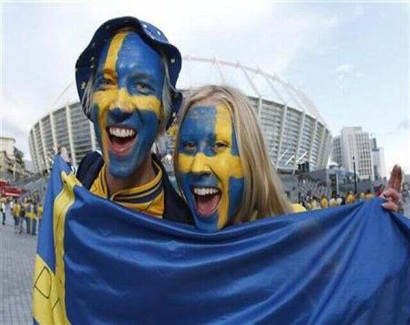 انجلترا تهزم السويد 3-2 في بطولة اوروبا لكرة القدم