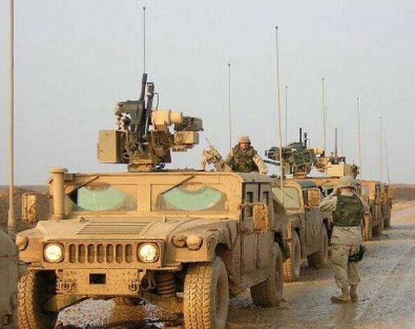 مصدر عسكري : وصول  تعزيزات عسكرية امريكية لقاعدة العند الجوية