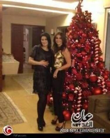 شاهد: شجرة العام الجديد في منزل عاصي الحلاني