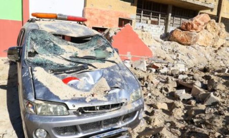 المرصد ومصادر: 12 قتيلا على الأقل وأضرار بمستشفى في إدلب