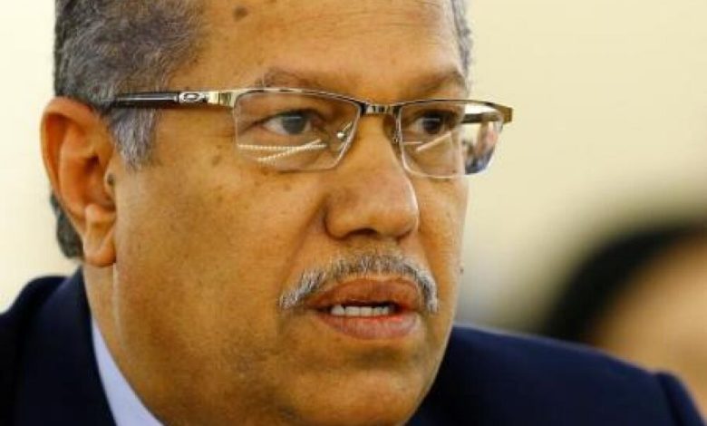 رئيس الوزراء اليمني: الحكومة اقترحت على الأمم المتحدة الإشراف على الحديدة