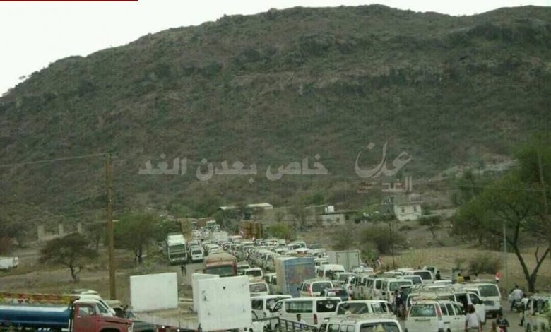 موكب محافظة الضالع يبدأ الزحف نحو العاصمة عدن