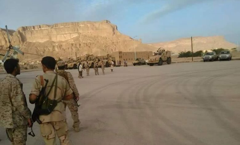 قوات تابعة لنخبة حضرموت تدخل وادي حضرموت وتسيطر على مديرية دوعن