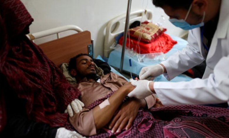 يونيسف: إصابة 14 الف حالة بالكوليرا خلال يومين في اليمن