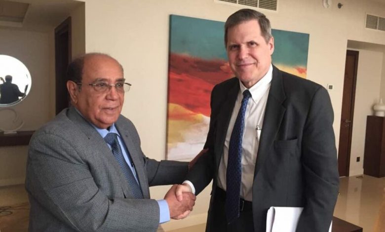دولة الرئيس حيدر العطاس يلتقي السفير الامريكي لدي اليمن اليوم في الرياض