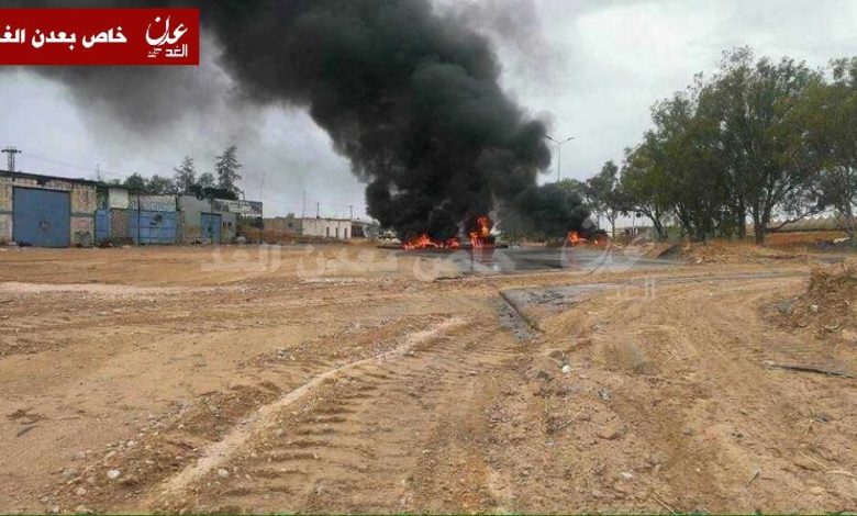 عاجل: اشتباكات بمحيط مطار عدن الدولي وتحليق طيران حربي