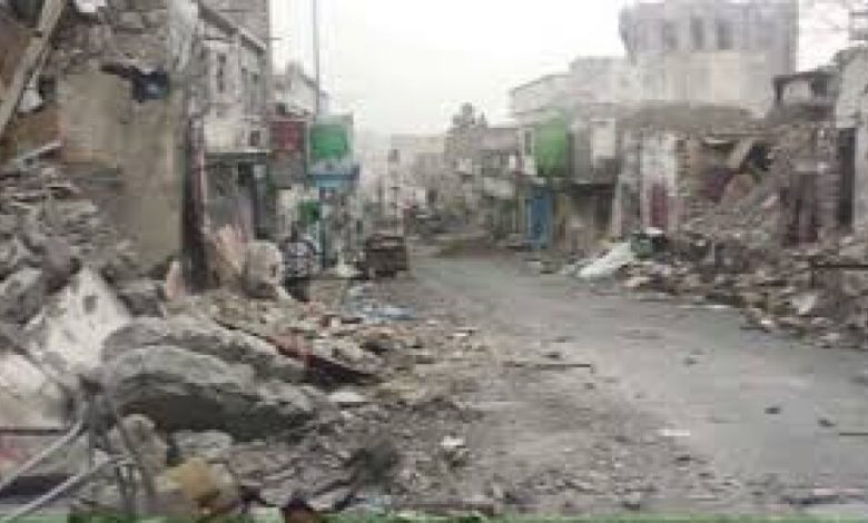 وزارة حقوق الإنسان تستنكر ارتكاب الحوثيين مجزرة في تعز
