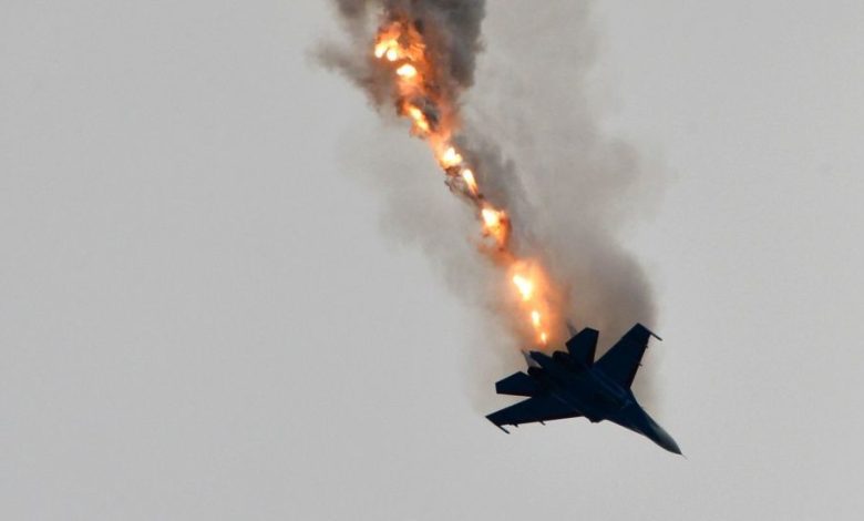 انباء عن سقوط طائرة حربية بالوضيع (غير موثوق)