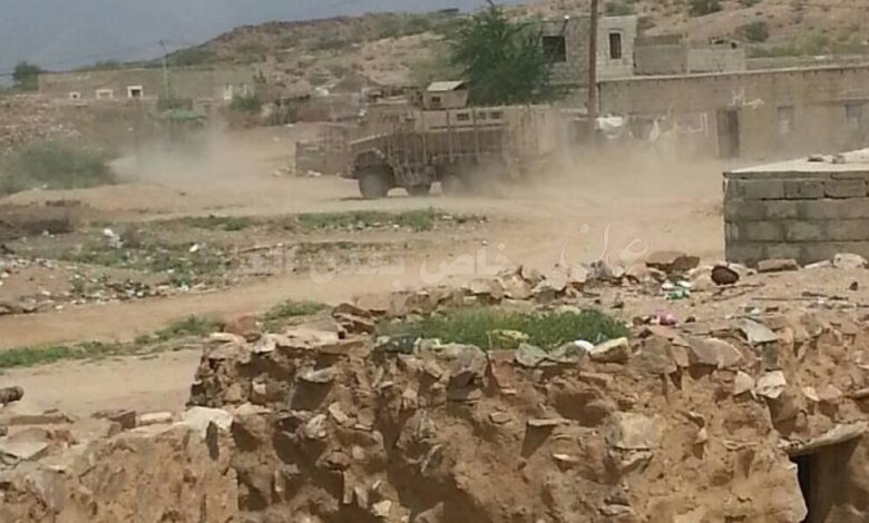 عاجل : قوات من  الحزام الأمني تدخل مدينة مودية بابين