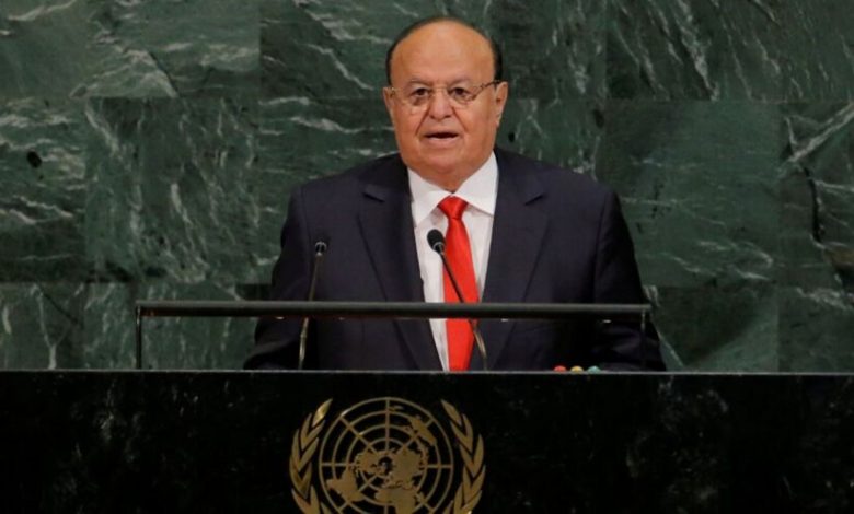 الرئيس اليمني يثمّن مواقف المملكة ودورها في التخفيف من المأساة الإنسانية في بلاده