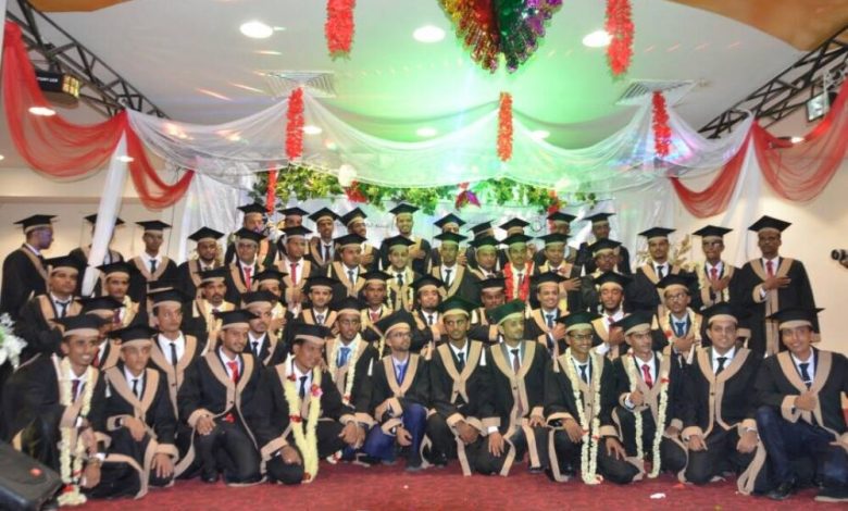 حفل بهيج بالمكلا بتخرج 55 طالبا من قسم الهندسة المدنية بجامعة حضرموت