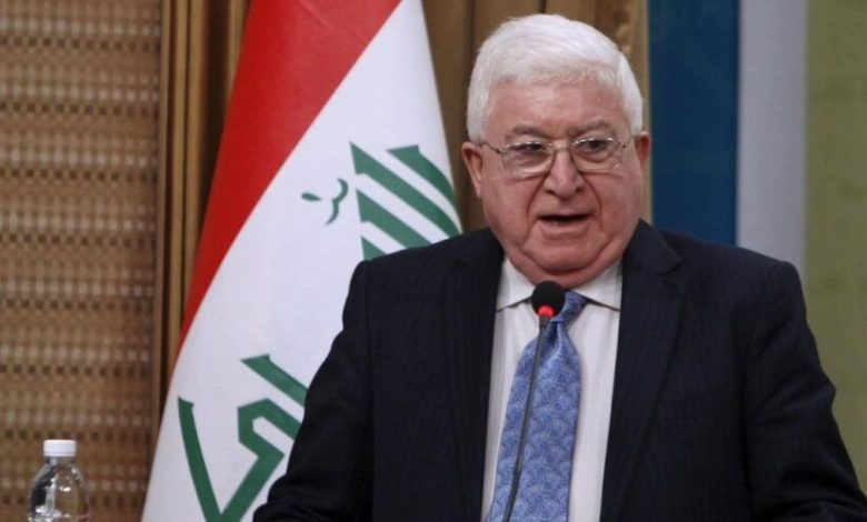 الرئيس العراقي يوجه كلمة لشعبه قبيل ساعات من استفتاء كردستان