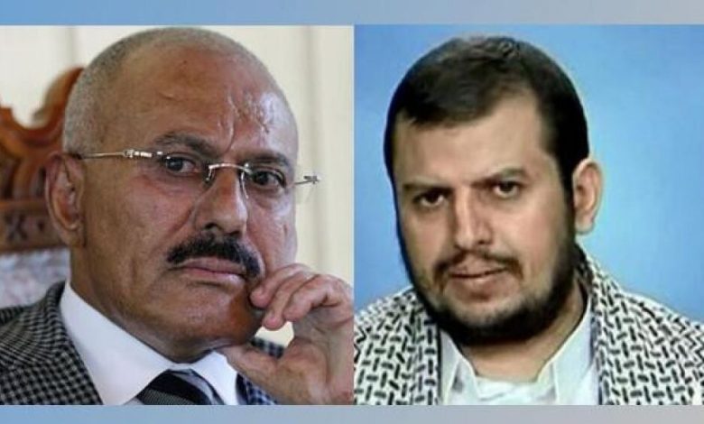 الحوثي يرد على تهديد صالح بإنهاء الشراكة: لا يشرفنا