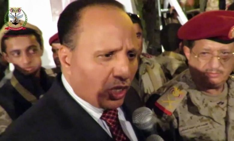 الجيش اليمني: متسللون انقلابيون وراء محاولة اغتيال جباري