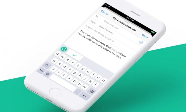 Grammarly تُطلق لوحة مفاتيحها على iOS