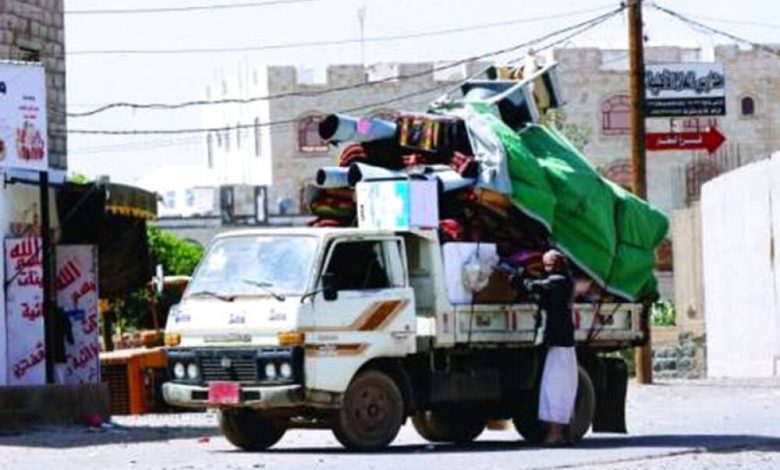 ارتفاع متزايد لحالات النزوح القسري من صنعاء