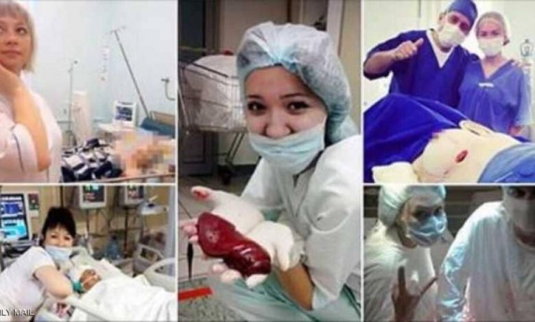 تحقيق مع ممرضة روسية "تهين" المرضى والأموات