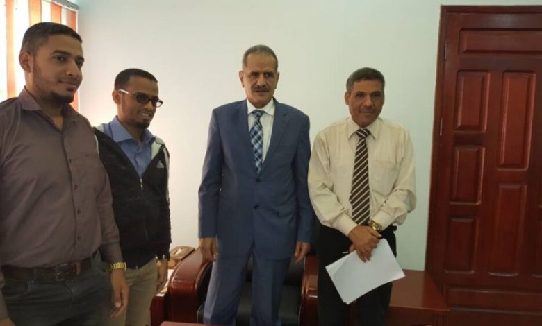 وزير التربية والتعليم د. عبد الله لملس يلتقي مؤسسة طيبة