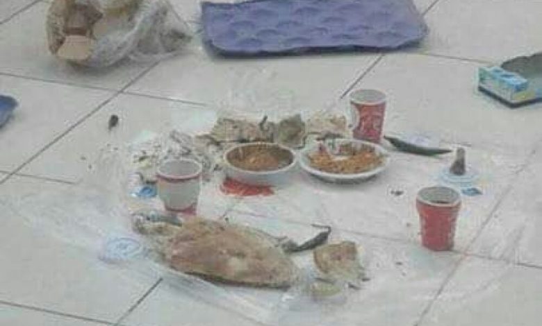 وجبة الإفطار الأخيرة ، عمالة يمنية الى الترحيل ( صور )