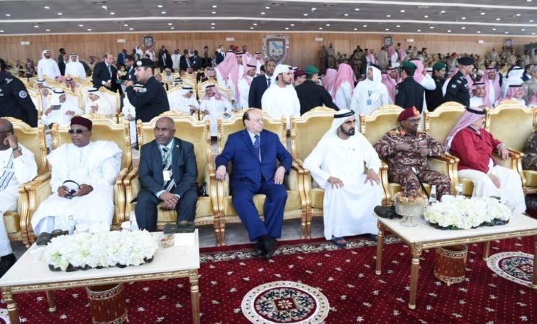 رئيس الجمهورية يحضر فعاليات ختام تمرين "درع الخليج المشترك1" شرق السعودية
