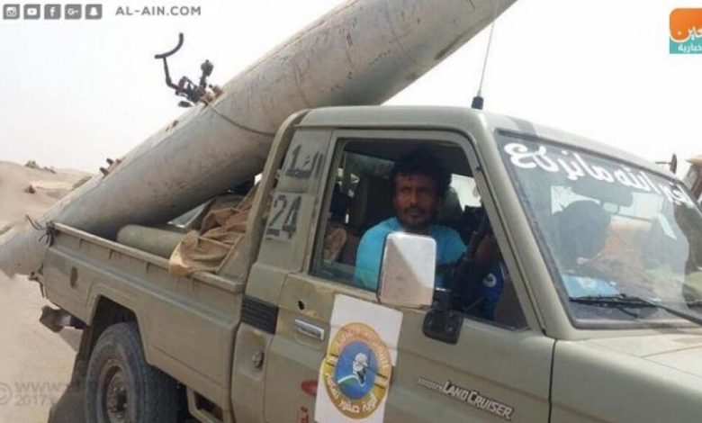 بالصور.. المقاومة تصادر صواريخ أعدتها مليشيا الحوثي لتهديد الملاحة