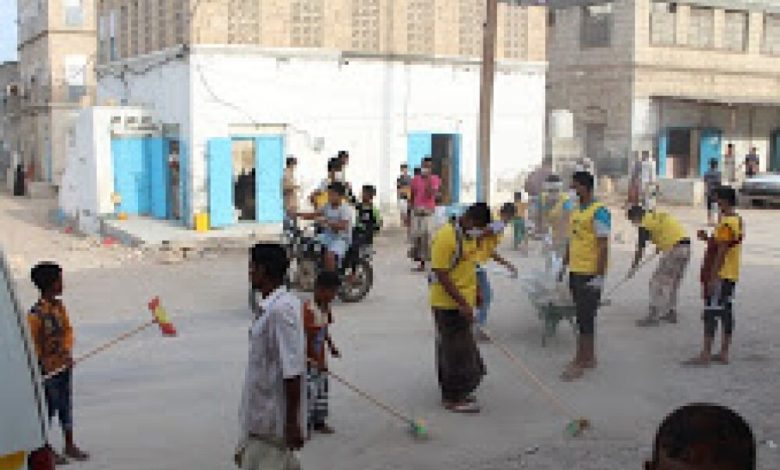 ملتقى شباب بروم التطوعي يقيم حملة نظافة عامة