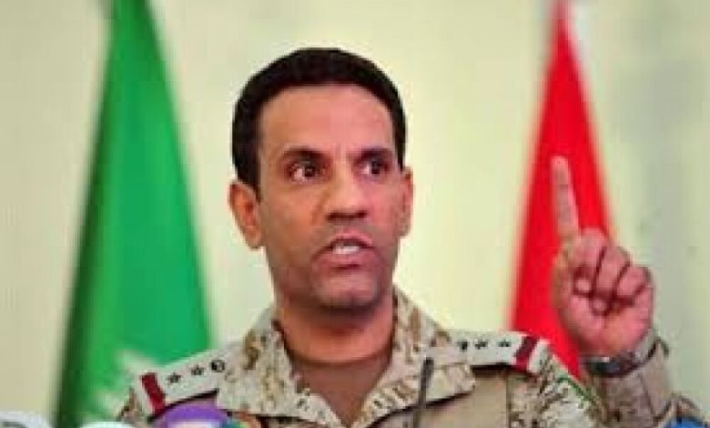 التحالف: الحوثي يجهد بتغطية خسائره عبر الدعاية الكاذبة
