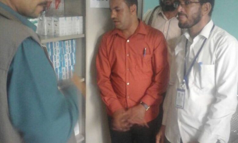 الضالع: مدير صحة  الأزارق  يزور  الوحدة الصحية بمنطقة قرض