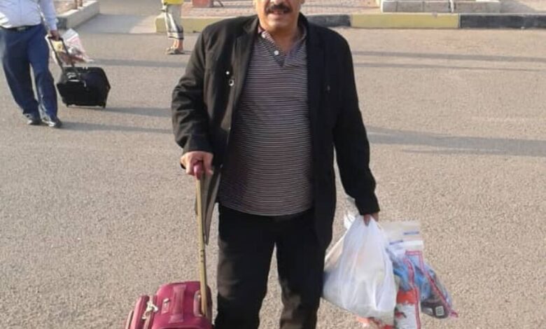 وصول القبطان الحريري إلى عدن بعد مشاركة في مؤتمر دولي بالقاهرة