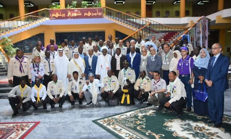 جمعية الكشافة والمرشدات اليمنية تشارك في اللقاء الإقليمي العربي بسودان