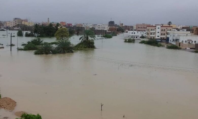 رئيس منظمة التكافل الإنساني يوجه نداء عاجلا لإنقاذ المتضررين من إعصار لبان في محافظة المهرة