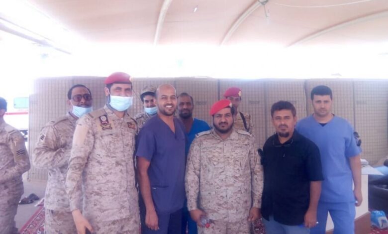 البعثة الطبية تواصل معايناتها لليوم الثاني التابعة للمخيم الطبي للقوات المسلحة السعودية