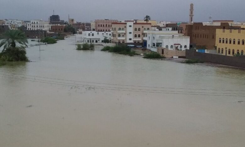 رئيس منظمة التكافل الإنساني يوجه نداءا عاجلا لإنقاذ المتضررين من إعصار لبان في محافظة المهرة