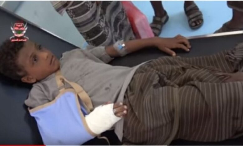 أطفال الحديدة ضحايا قناصي الحوثي