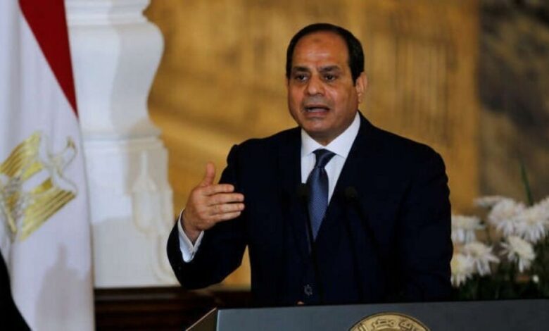 "السيسي": الجيش المصري سيتحرك إذا تعرض أمن الخليج لأي خطر
