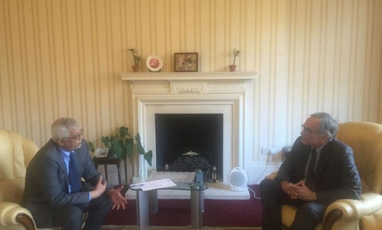 السفير نعمان يلتقي مع الرئيس التنفيذي لمنظمة البن ويناقش استمرار عضوية اليمن بالمنظمة