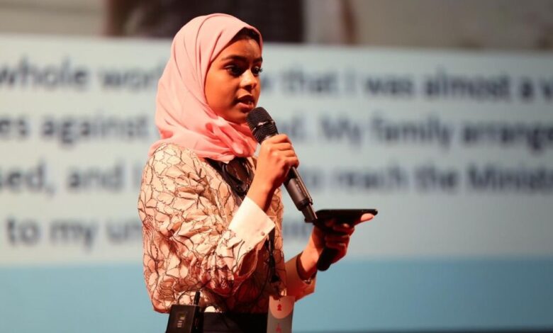 ندى الاهدل.. أصغر المتحدثين في tedx بسلطنة عمان واكثر القصص تأثيرا بالحاضرين