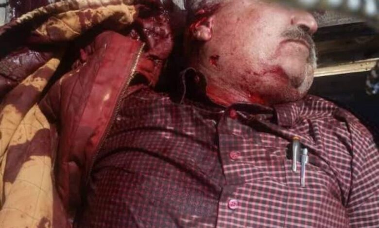الضالع:مقتل شيخ قبلي برصاص جنود اللواء الرابع  والسبب صورة علي عبدالله صالح