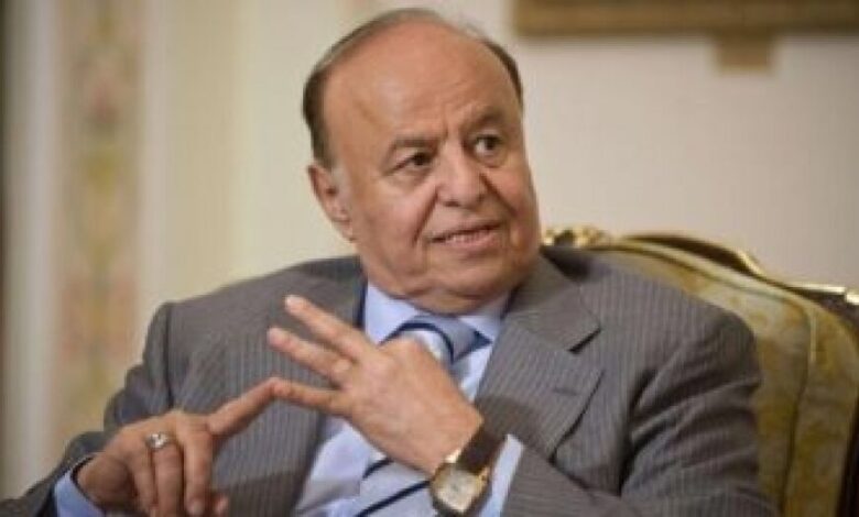 قال إن جماعة الحوثيين لم تكن تتوقع عاصفة الحزم.. الرئيس هادي في حوار صحافي: أعدنا بناء مؤسسات الدولة من الصفر، ونواجه أزمات اقتصادية عاصفة