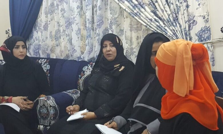 مديرة المرأة بوزارة الاعلام تلتقي بعدد من الاعلاميات في عدن