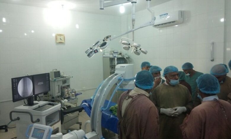 افتتاح غرفة عمليات نوعية  جديدة لجراحة المخ والأعصاب بمستشفى الريان التخصصي بالمكلا