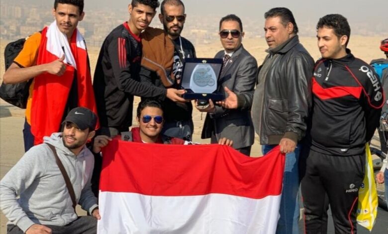 وفد من وزارة الشباب والرياضة يشارك في ماراثون للدرجات بجمهورية مصر
