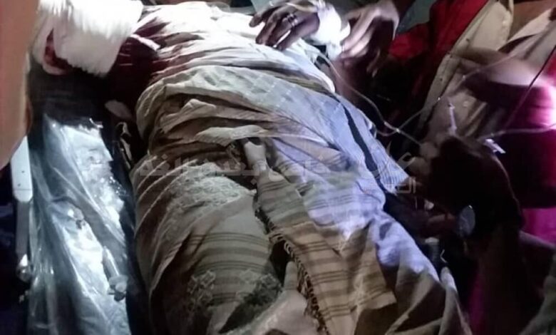 مصرع مواطن واصابة 2 في حادث مروري مروع في منطقة السدرة بأبين
