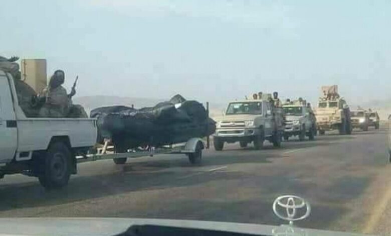 قوات من النخبة الشبوانية تدخل صحراء  مديرية عسيلان النفطية