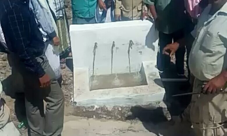 الصندوق الإجتماعي : تسليم المرحلة الأولى من مشروع مياه امصره - الوضيع (جحين)