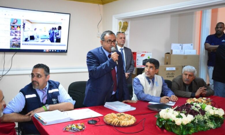 رئيس جامعة عدن يلتقي بالمدير الإقليمي لمنظمة الصحة العالمية