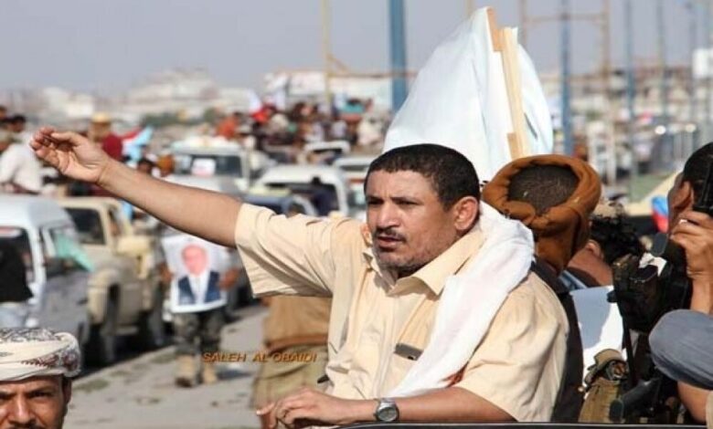 وصول القيادي في المقاومة أديب العيسي إلى عدن بعد غياب دام سنة كاملة