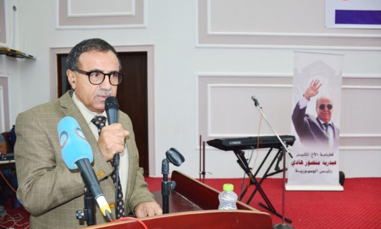 رئيس جامعة عدن يدشن فعاليات الأسبوع العلمي الثالث لقسم الصحافة والإعلام بكلية الآداب