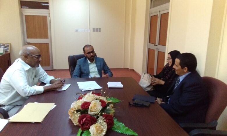 كفاين.. يلتقي نائب مدير منظمة كير لدعم البرامج ومديرة مكتب المنظمة في عدن